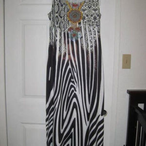 Bold Print Maxi Dress